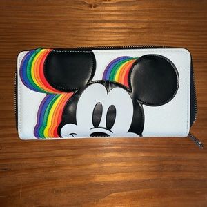 Disney loungefly large wallet